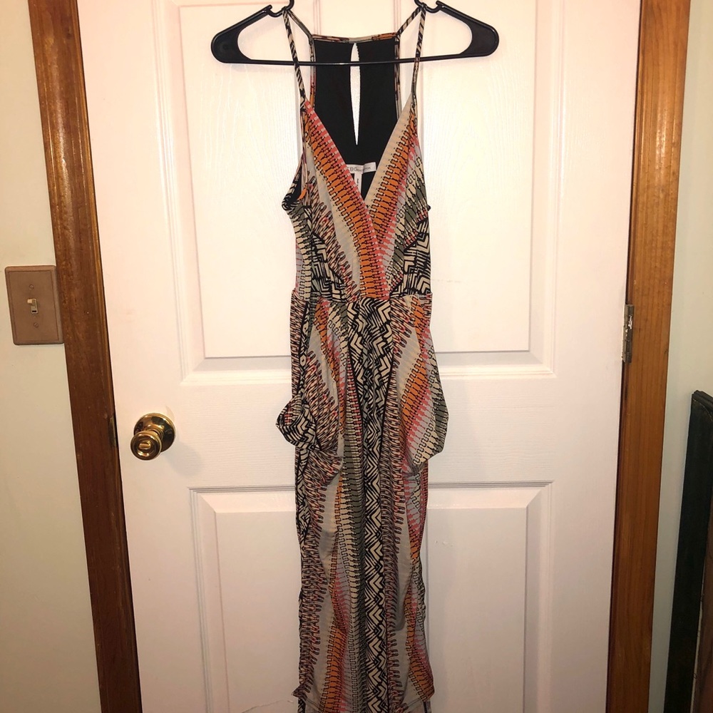 Ankle maxi dress from BCBG with tribal pattern